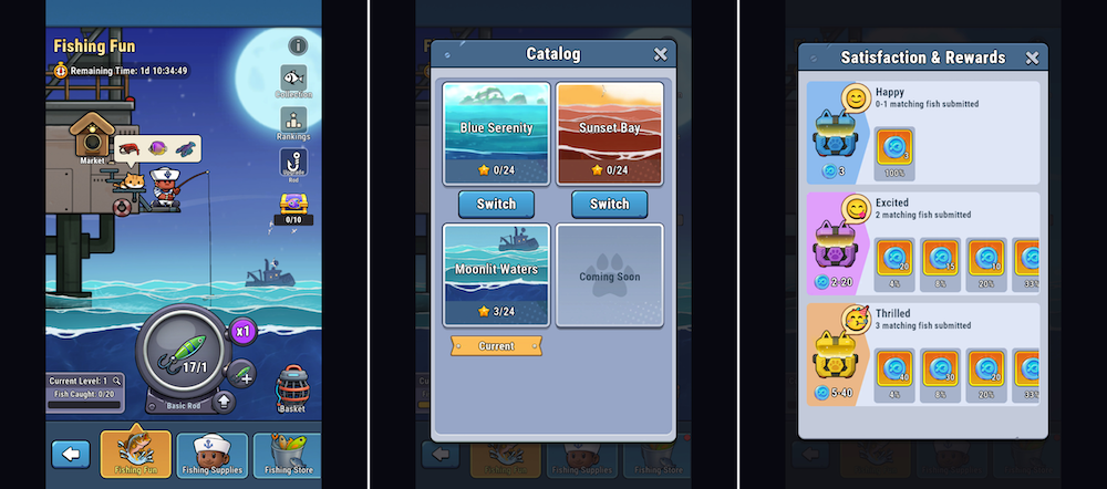 Fishing Fun event in High Seas Hero 
