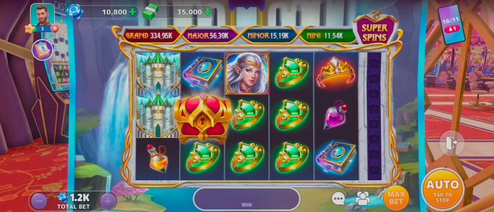 Fancy some casino slots with your tycoon sim? Sunday City: Life Simulator has you covered