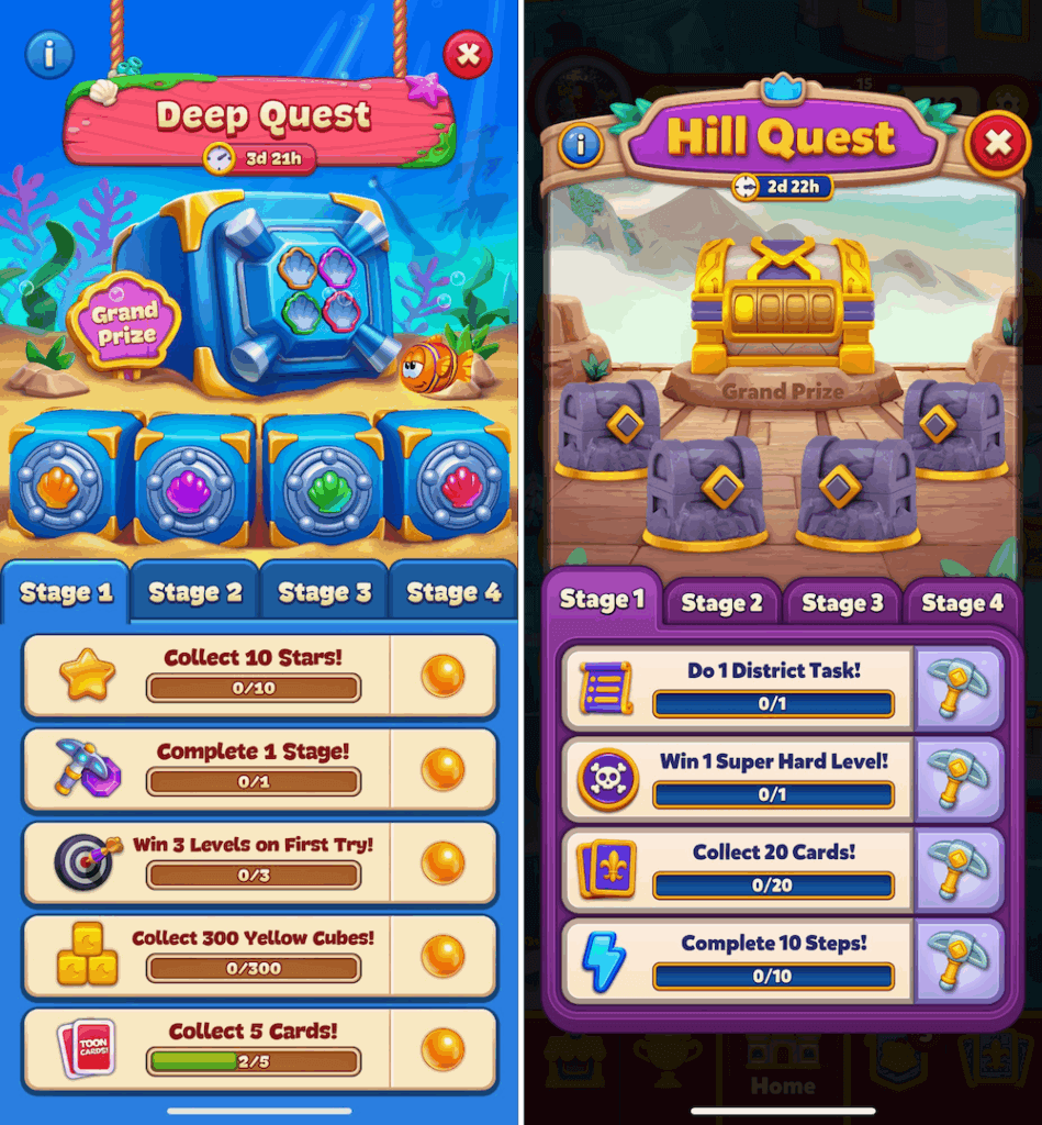 Toon Blast and Royal Kingdom